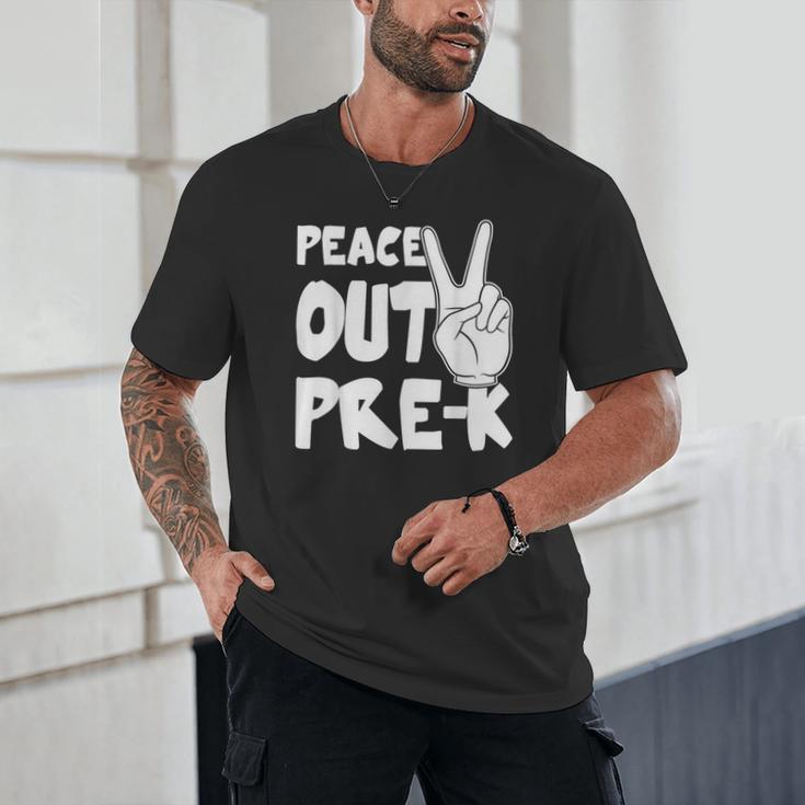 Peace Out Pre-K Great Class Of 2019 Graduation T-Shirt Unisex T-Shirt