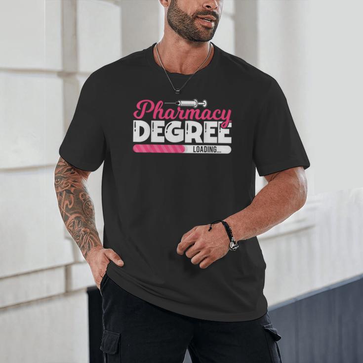 Pharmacy Degree Loading Future Pharmacist Graduation Unisex T-Shirt