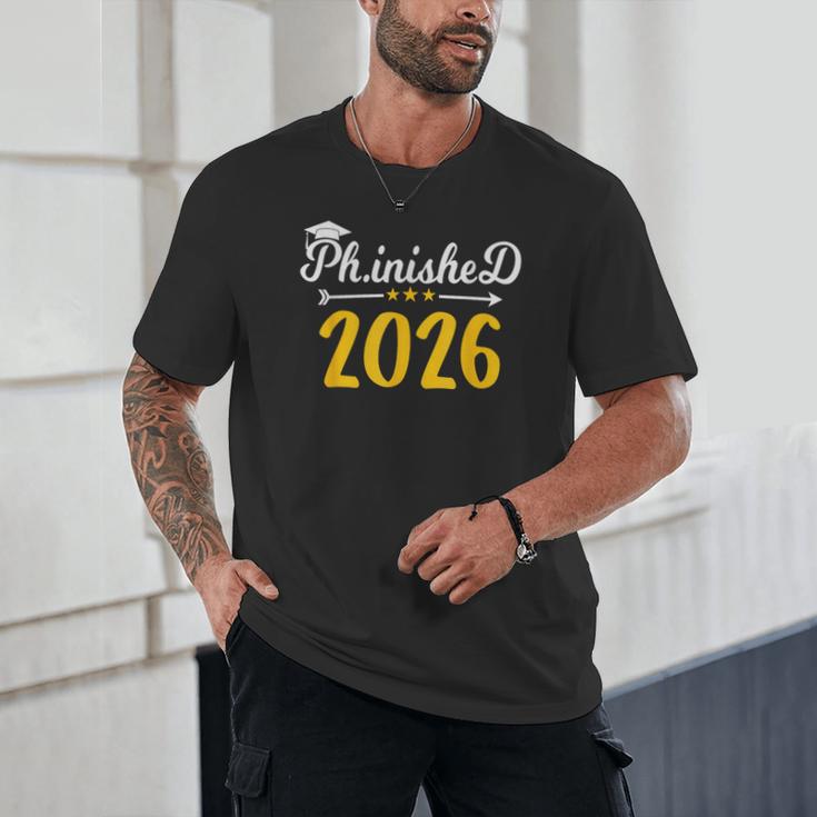 Phinally Done 2026 Doctorate PhD PhD Graduation 2026 Unisex T-Shirt