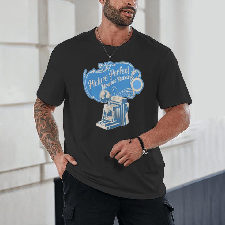 Picture Perfect Memories Forever Vintage Camera Nostalgia Unisex T-Shirt