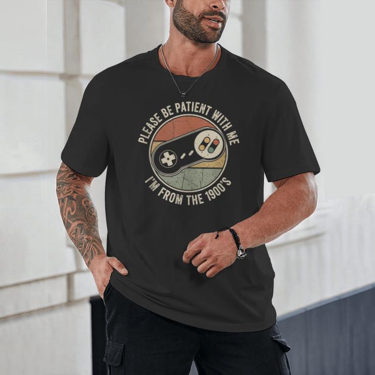 Please Be Patient With Me I'm From The 1900s Retro Gamer Unisex T-Shirt