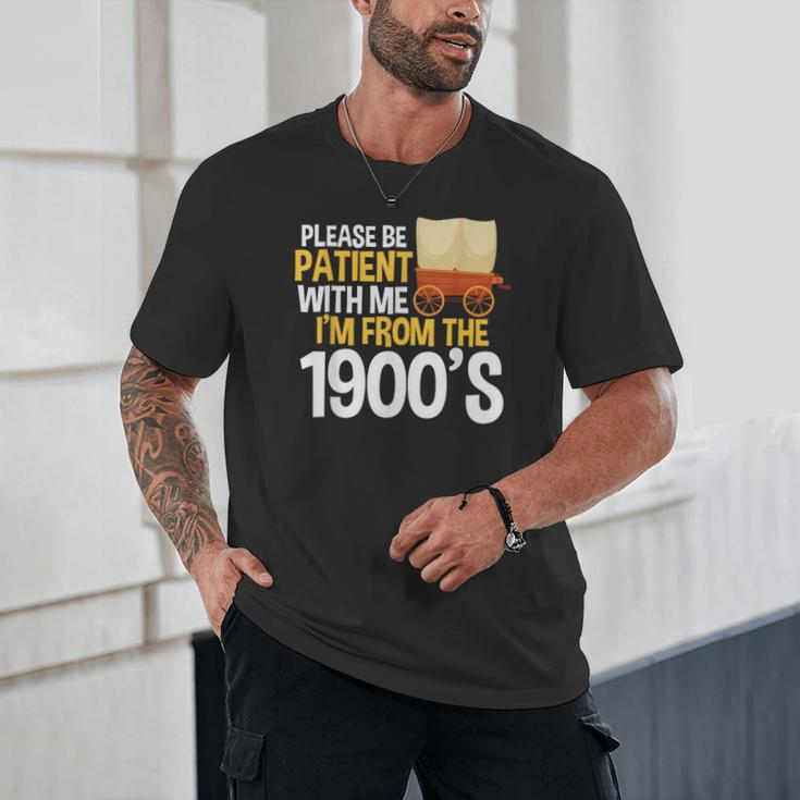 Please Be Patient With Me I'm From The 1900s Vintage Oregon Unisex T-Shirt