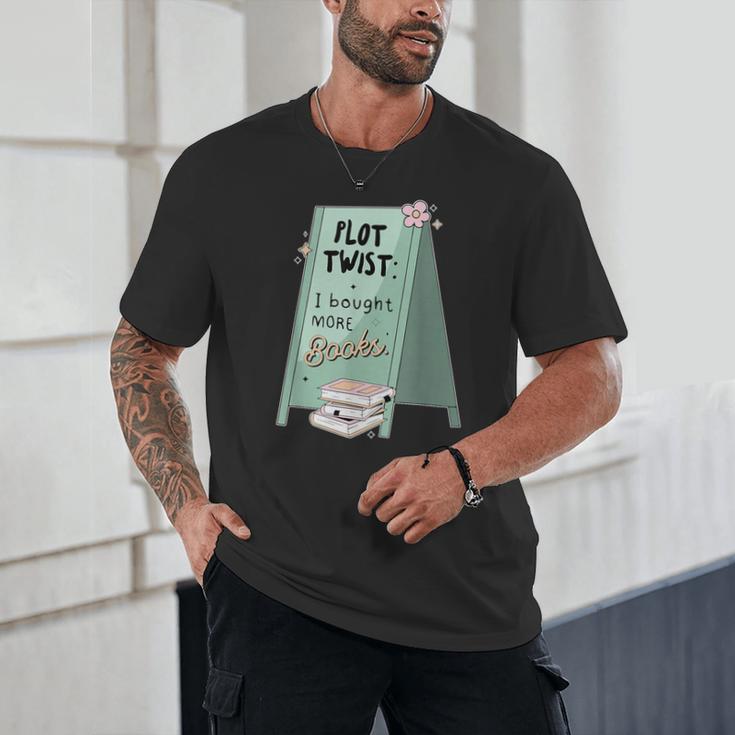 Plot Twist I Bought More Books Bookish Unisex T-Shirt Plot Twist I Bought More Books Bookish Unisex T-Shirt