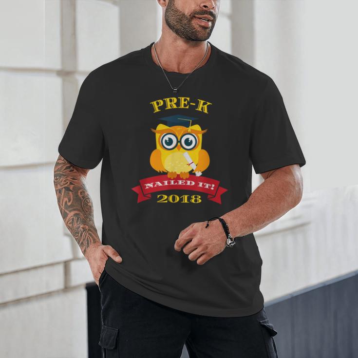 Pre-K Graduation 2018 Cute Owl Unisex T-Shirt