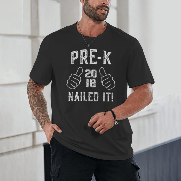 Pre-K Nailed It 2018 Cute Preschool Graduation Unisex T-Shirt
