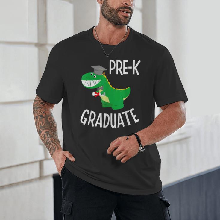 Preschool Graduation Preschooler Dinosaur Pre-K Dino Kids Unisex T-Shirt