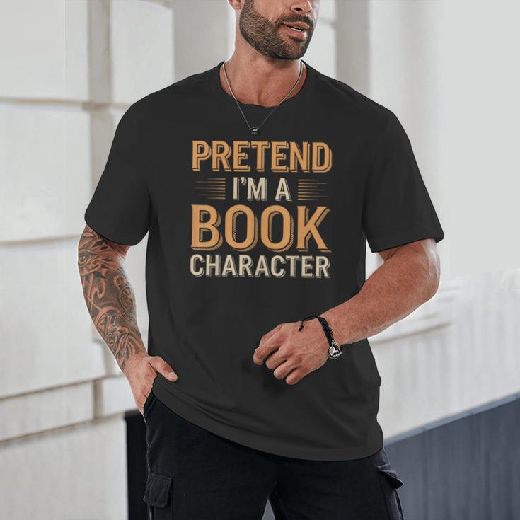 Pretend I'm A Book Character Unisex T-Shirt