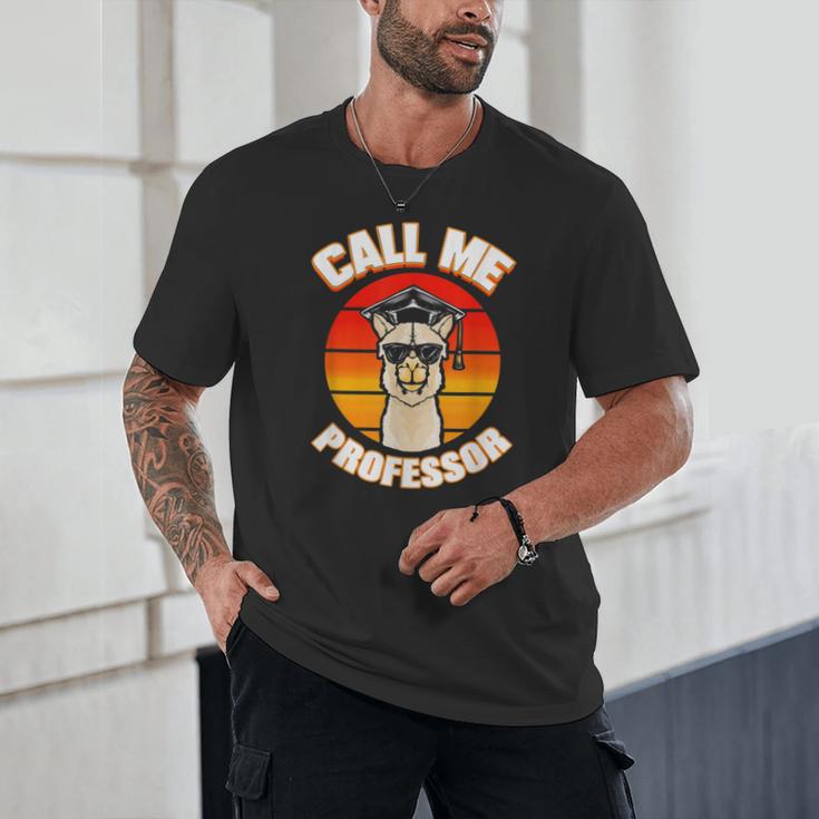 Professor Graduation For PhD Degree Doctor University Unisex T-Shirt