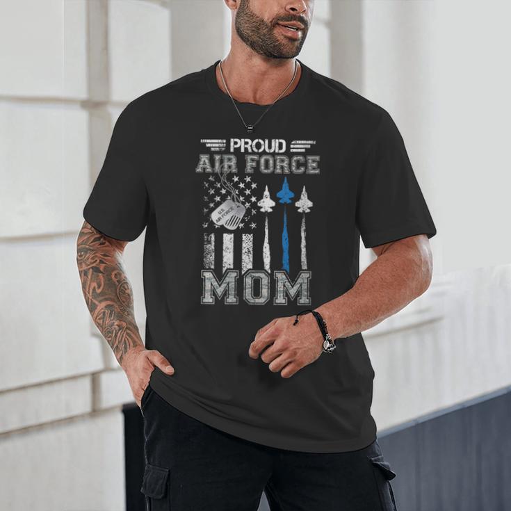 Proud Air Force Mom US Air Force Graduation Mom Unisex T-Shirt