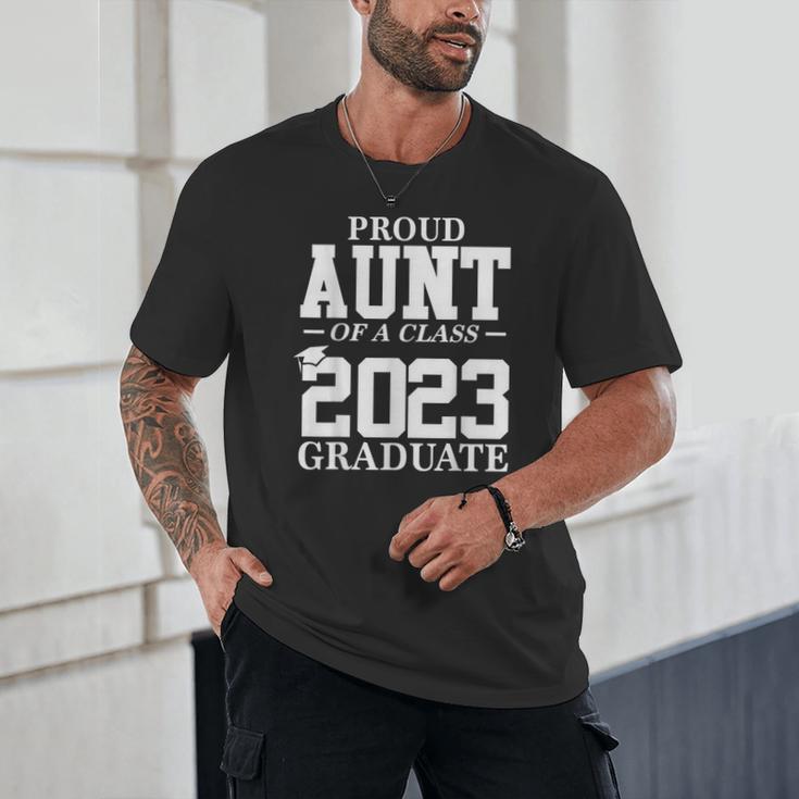 Proud Aunt Graduation Senior 23 Grad Class Of 2023 Unisex T-Shirt