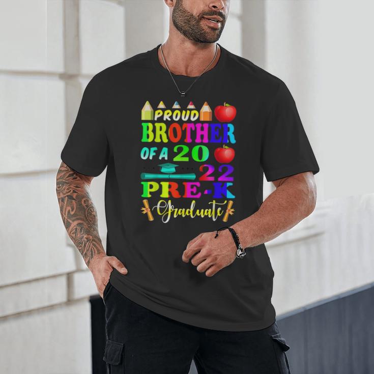 Proud Brother Of 2022 Pre K Graduate Graduation Unisex T-Shirt