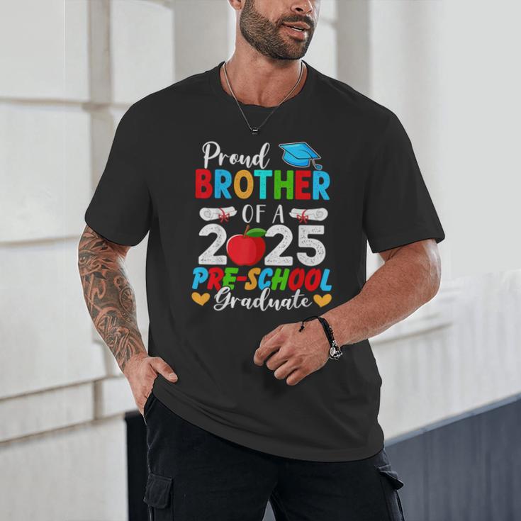 Proud Brother Of a 2025 Preschool Graduate Graduation Unisex T-Shirt
