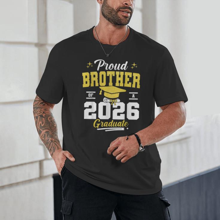 Proud Brother Of a Class Of 2026 Graduate Senior Graduation Unisex T-Shirt