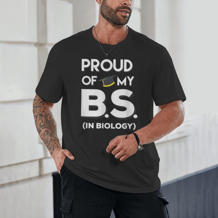 Proud Of My BS In Biology Graduation T-Shirt Unisex T-Shirt