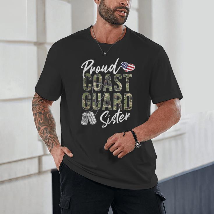 Proud Coast Guard Sister US Coast Guard Graduation Sister Unisex T-Shirt