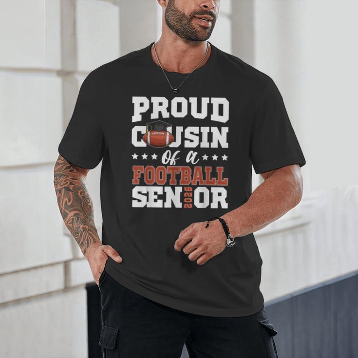 Proud Cousin Of a Football Senior 2026 Graduation Gifts Unisex T-Shirt