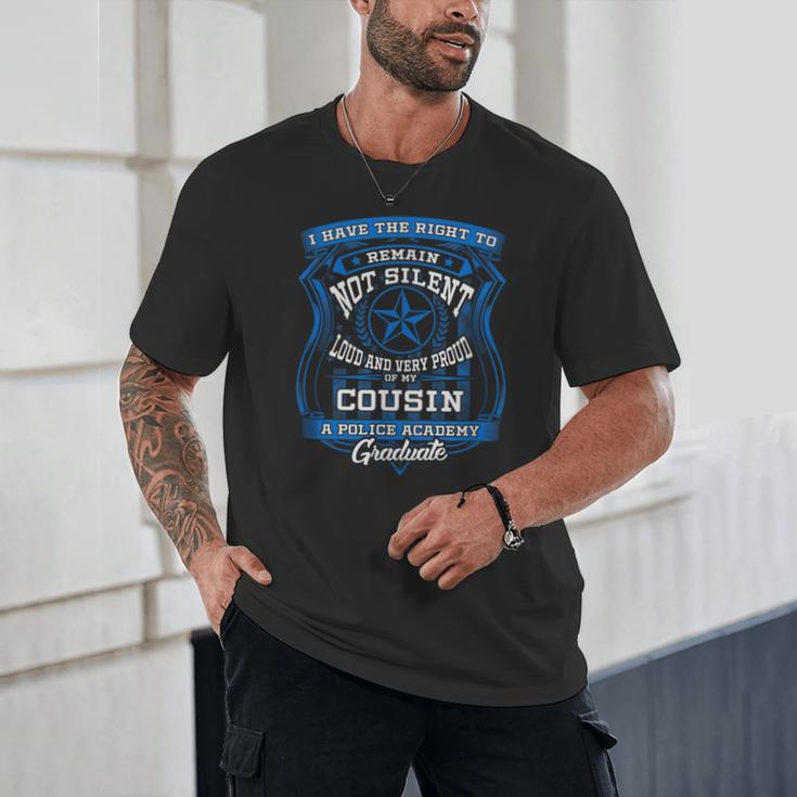 Proud Of Cousin Police Academy Graduation Shirt Unisex T-Shirt