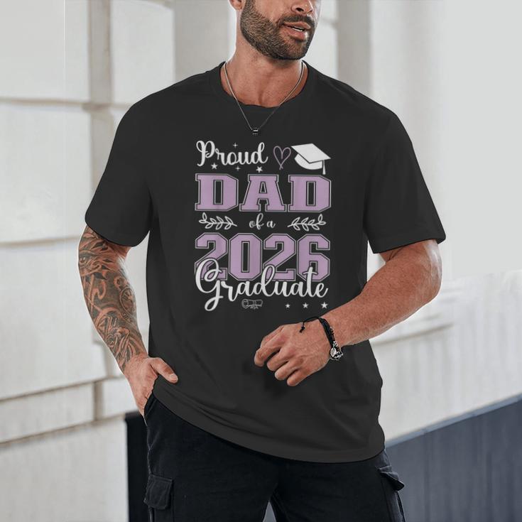 Proud Dad Of a Class Of 2026 Graduate For Graduation Unisex T-Shirt