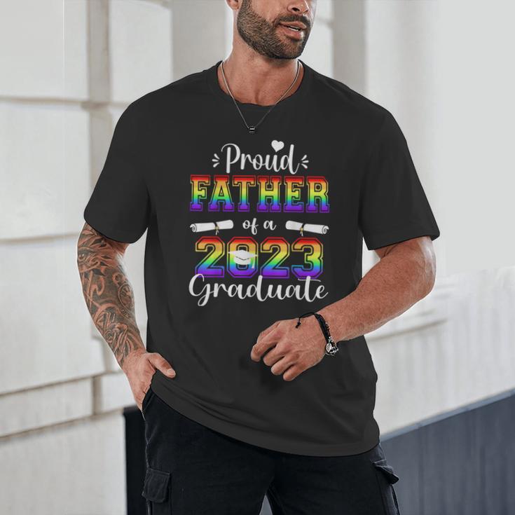 Proud Father Of 2023 Graduate Class 2023 Graduation Family Unisex T-Shirt