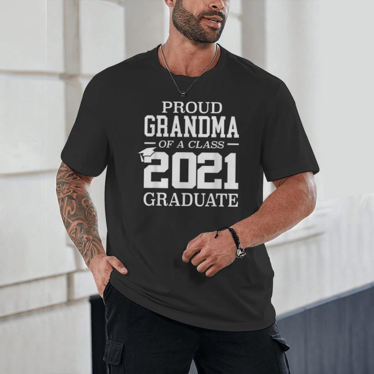 Proud Grandma Graduation Senior 21 Grad Class Of 2021 Unisex T-Shirt
