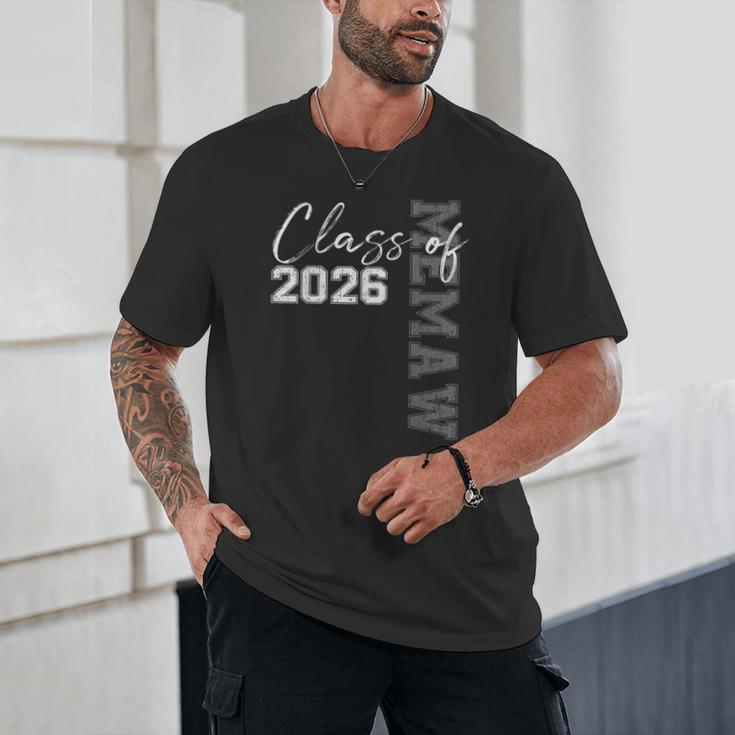 Proud Memaw Of A Class Of 2026 Graduate Senior 26 Graduation Unisex T-Shirt
