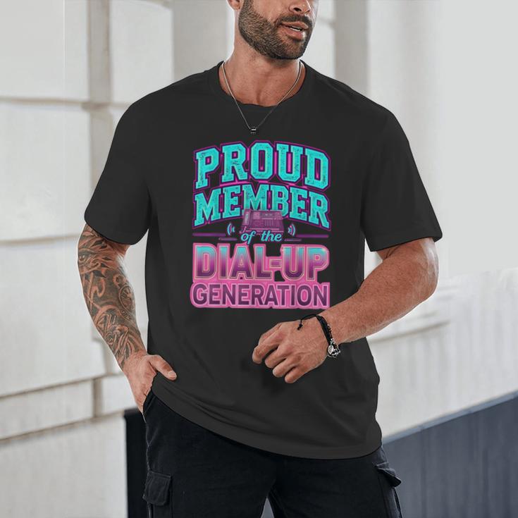 Proud Member Of The Dial Up Club Tech Nostalgia Top Unisex T-Shirt Proud Member Of The Dial Up Club Tech Nostalgia Top Unisex T-Shirt