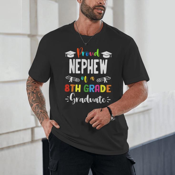 Proud NEPHEW Of A 8th Grade Graduate Graduation 2024 Class Unisex T-Shirt