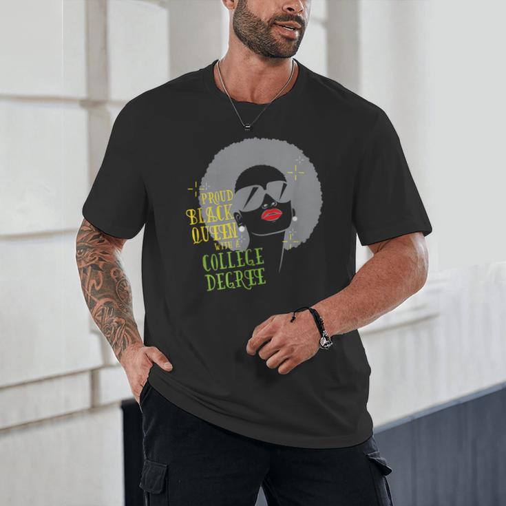 Proud Queen College Graduation Unisex T-Shirt