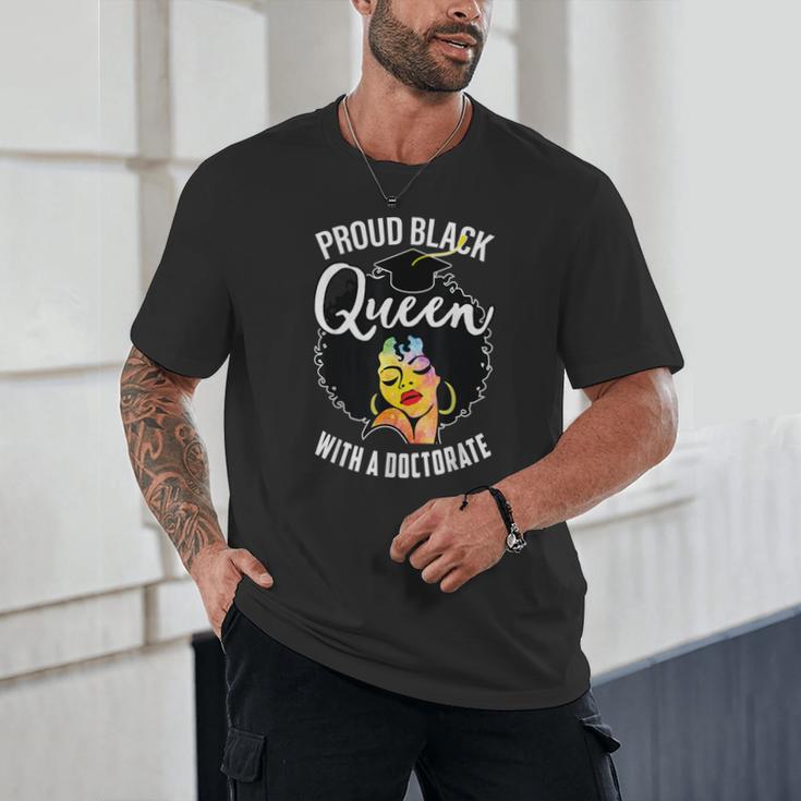 Proud Queen PhD Doctorate Degree Graduation Woman Girl Unisex T-Shirt