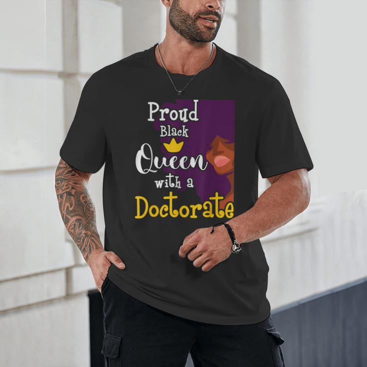 Proud Queen PhD Graduate PhD Graduation Doctorate Unisex T-Shirt