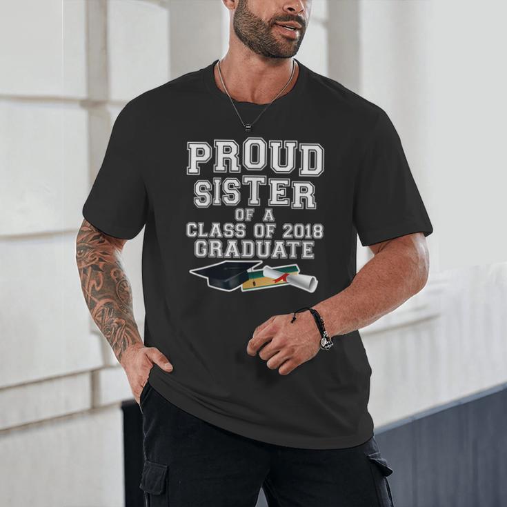 Proud Sister Of A Grad Class Of 2018 Graduation Apparel Unisex T-Shirt