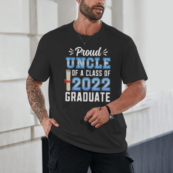 Proud Uncle Of A Class Of 2022 Graduate 22 Senior Graduation Unisex T-Shirt