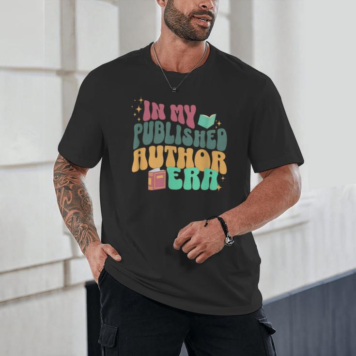 In My Published Author Era Cute Book Lover Writer Retro Tee Unisex T-Shirt