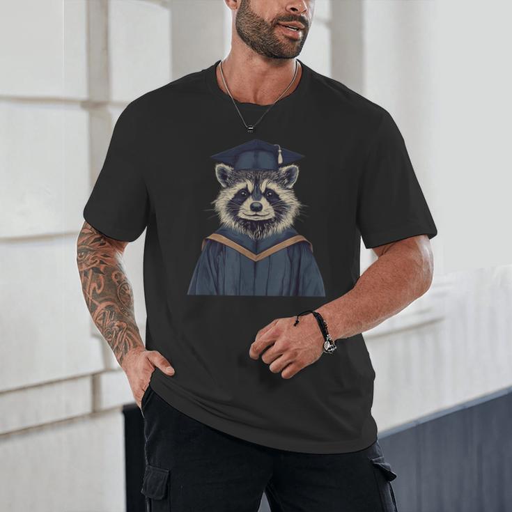 Raccoon Graduation Unisex T-Shirt