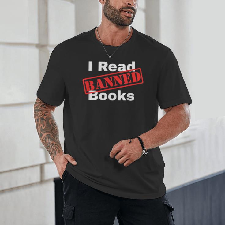 I Read Banned Books Censored Red Stamp Reading Librarian Unisex T-Shirt I Read Banned Books Censored Red Stamp Reading Librarian Unisex T-Shirt