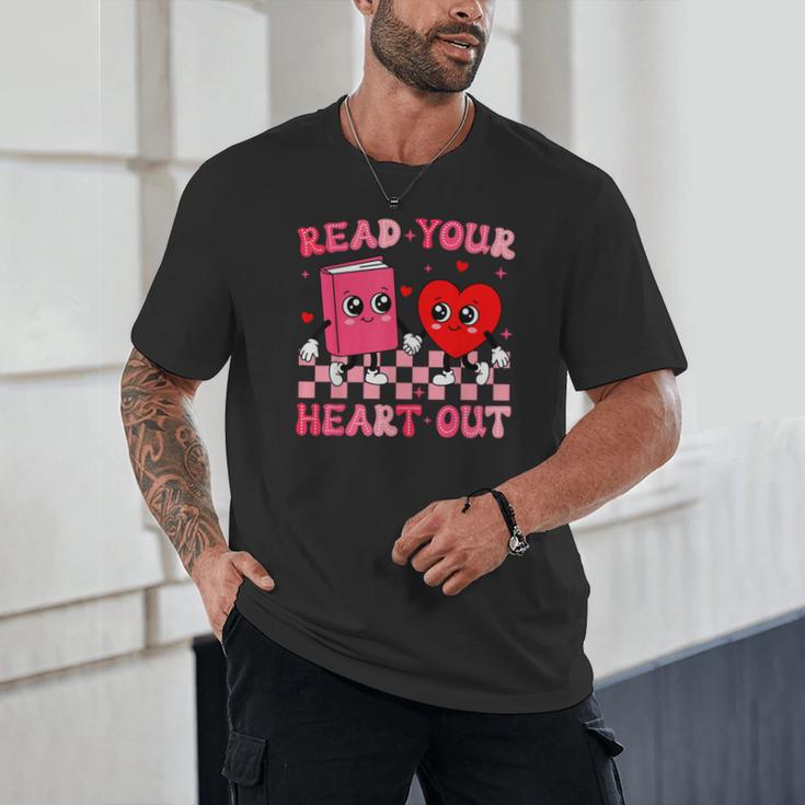 Read Your Heart Out Cute Reading Book Lover Unisex T-Shirt Read Your Heart Out Cute Reading Book Lover Unisex T-Shirt