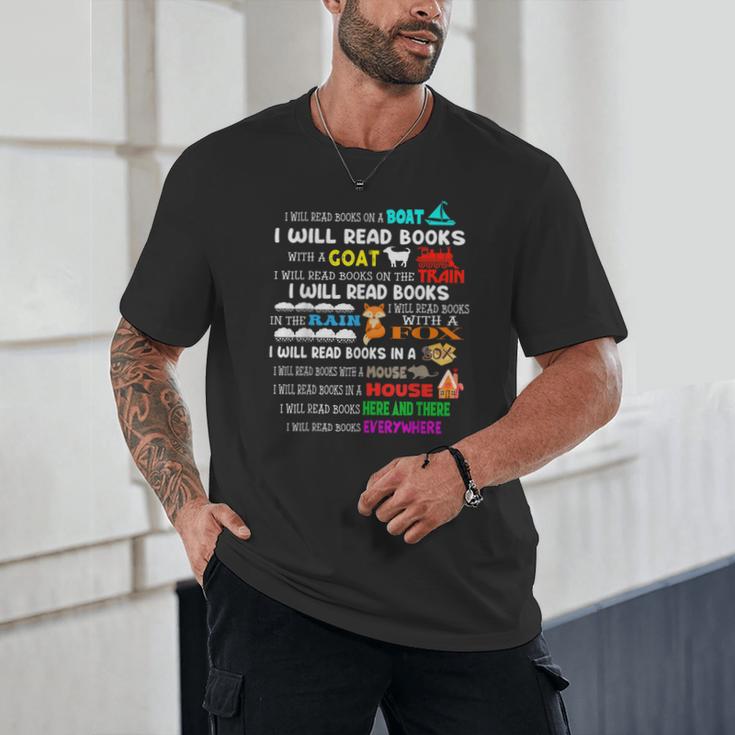 Read My Shirt Day For Kids Boy Girls i Will Read Book Unisex T-Shirt