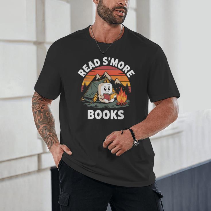 Read S'More Books Cute Campfire Reading Book Lovers Unisex T-Shirt Read S'More Books Cute Campfire Reading Book Lovers Unisex T-Shirt