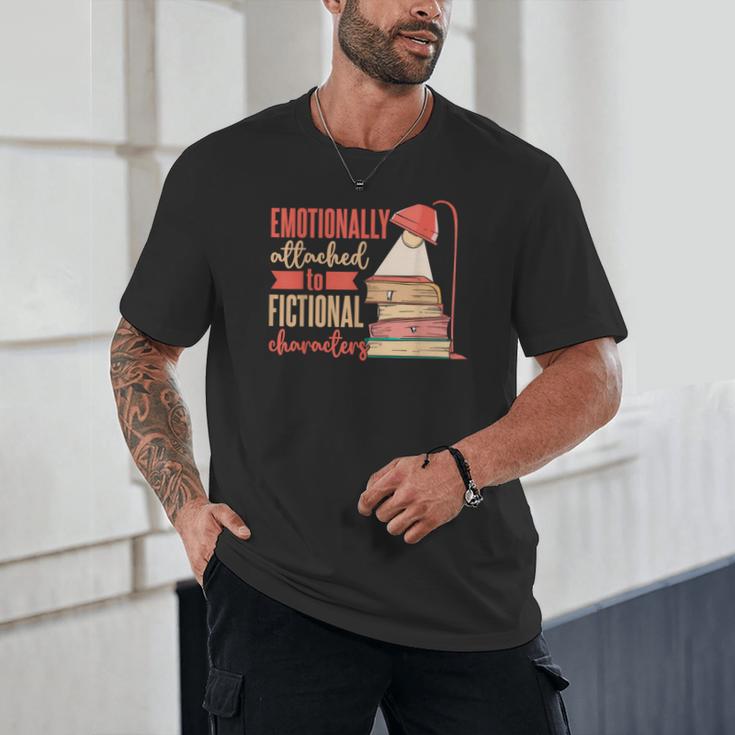 Reader Bookworm Fictional Character Reading Introvert Unisex T-Shirt
