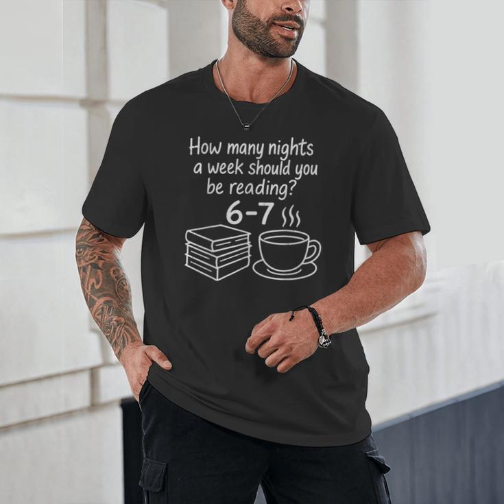 Reading 67 Six Seven English Teacher Book Lover Librarian Unisex T-Shirt