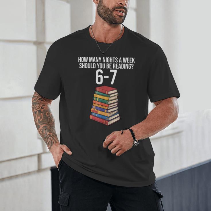 Reading Book Teacher 67 Six Seven Meme Unisex T-Shirt Reading Book Teacher 67 Six Seven Meme Unisex T-Shirt