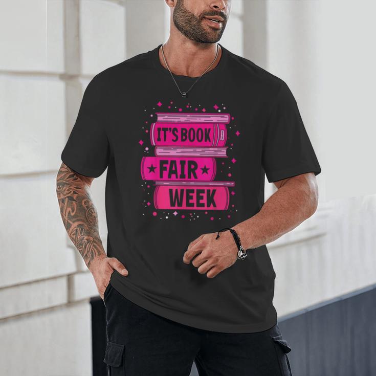 Reading Books Its Book Fair Week Unisex T-Shirt Reading Books Its Book Fair Week Unisex T-Shirt