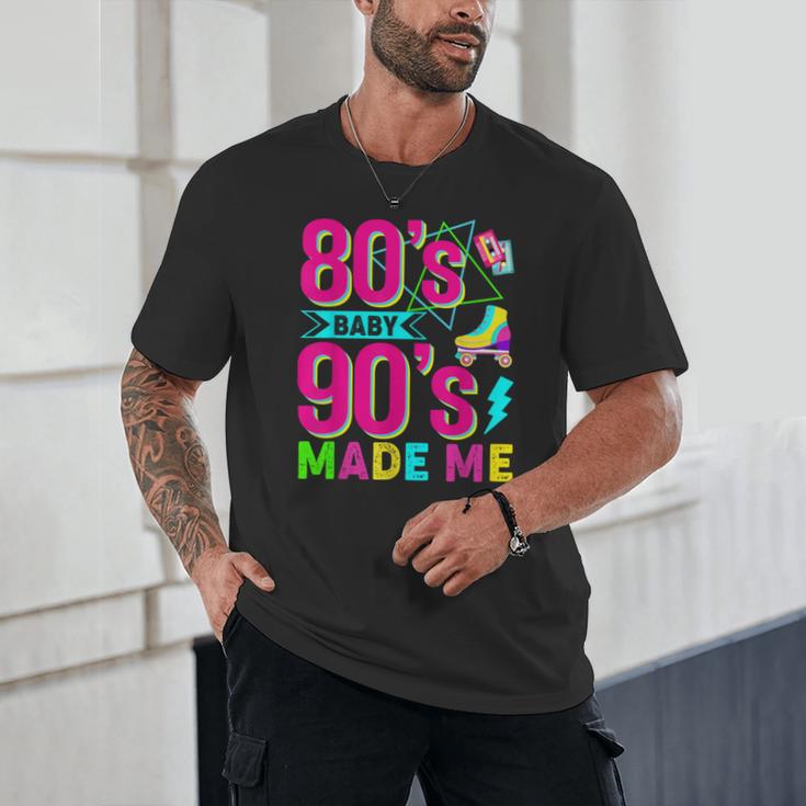 Retro 1980s 80's Baby 1990s 90's Made Me Nostalgia Vibes Unisex T-Shirt Retro 1980s 80's Baby 1990s 90's Made Me Nostalgia Vibes Unisex T-Shirt