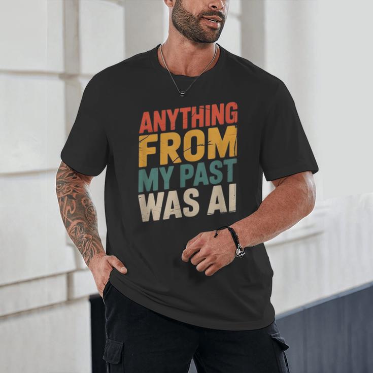 Retro AI Nostalgia Quote Distressed Vintage Unisex T-Shirt Retro AI Nostalgia Quote Distressed Vintage Unisex T-Shirt