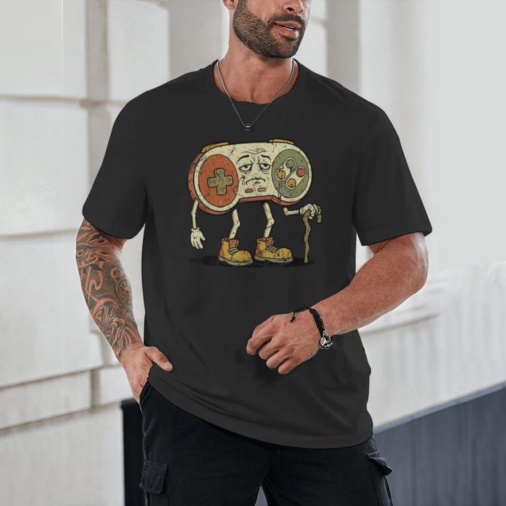 Retro Gamer 80s 90s Gaming Nostalgia Video Game Men Unisex T-Shirt