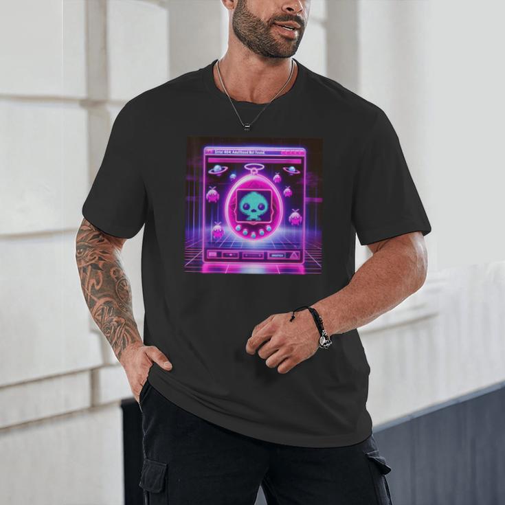 Retro Nostalgia Vaporwave- Error 404 Unisex T-Shirt