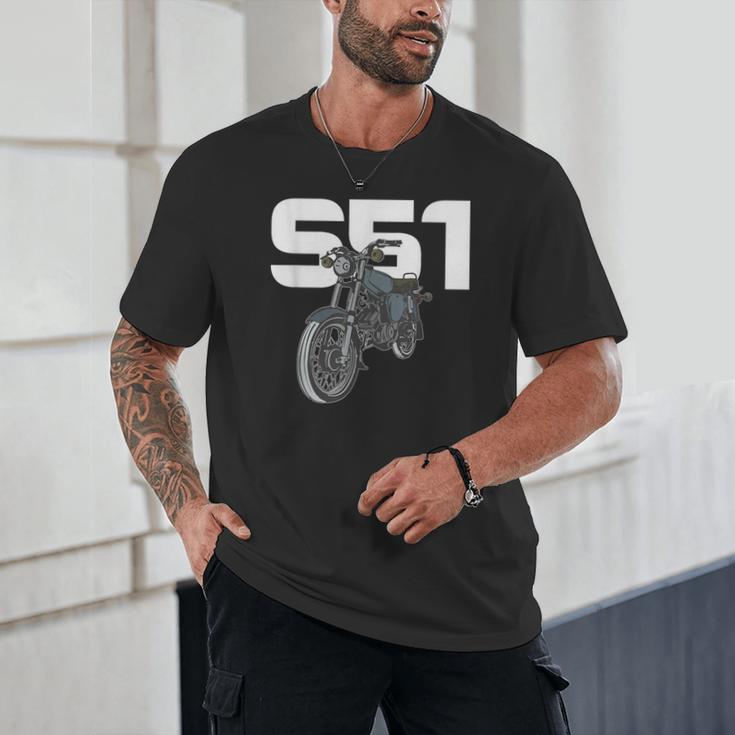 Retro Simme Moped Nostalgia Eastern Block Schwalbe Driver DDR Unisex T-Shirt