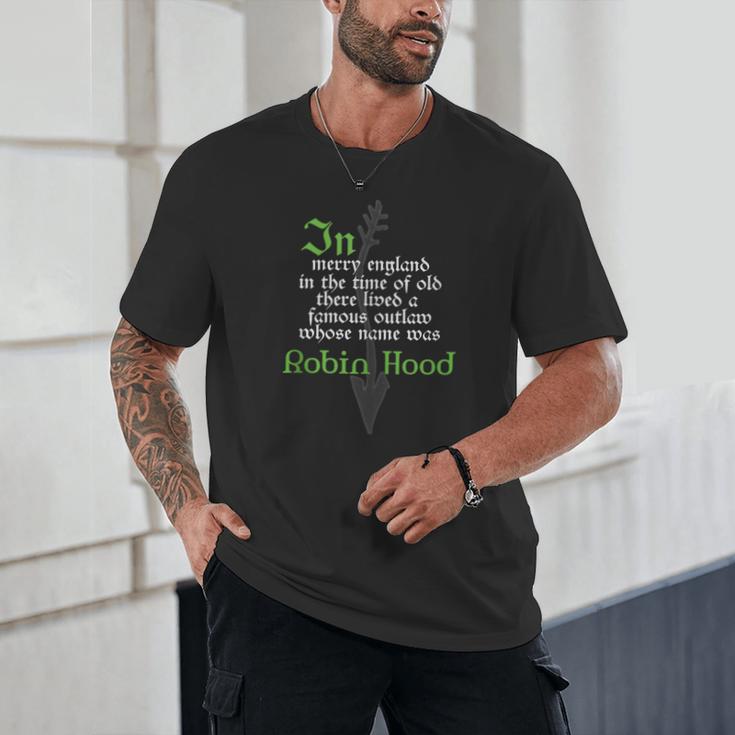 Robin HoodShirt For Book Lovers And Literature Fans Unisex T-Shirt Robin HoodShirt For Book Lovers And Literature Fans Unisex T-Shirt