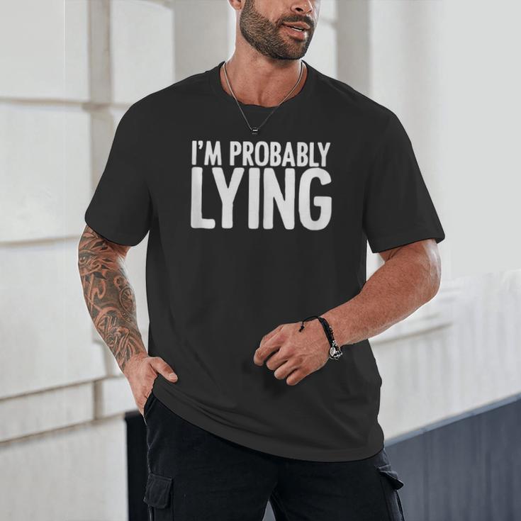 Sarcasm Humor Sassy Quote For Introvert People Unisex T-Shirt
