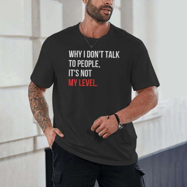 Sarcastic Introvert Attitude Quote Unisex T-Shirt Sarcastic Introvert Attitude Quote Unisex T-Shirt